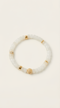 White jade bracelet by Wendy Jewellery